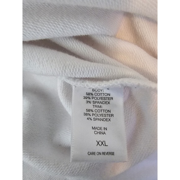 Soho Street Cropped Sweatshirt Sequenced Fierce Women's XXL - Picture 5 of 5